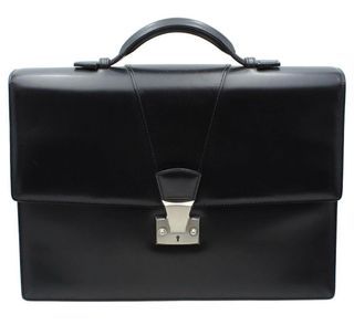 Cartier leather business bag briefcase