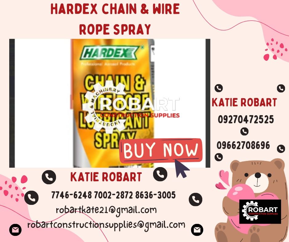 CHAIN AND WIRE ROPE LUBRICANT SPRAY, Commercial & Industrial ...
