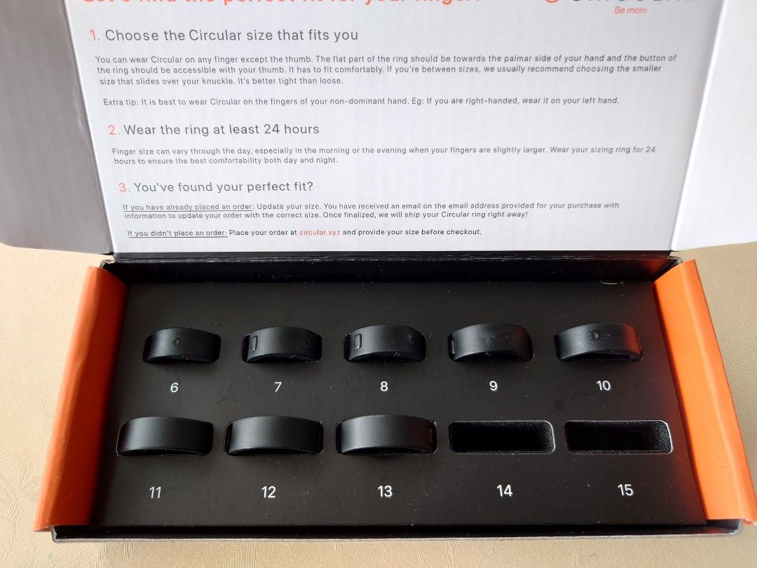 Circular Ring sizing kit (Category: Rings) located in Singapore. Submitted by dinocrab (Listing ID 1286643738, Image 2). Description: .