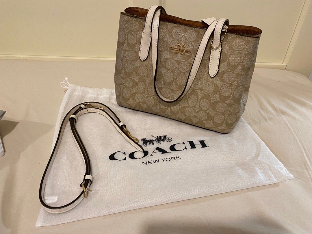 Mini avenue carryall in signature canvas sales