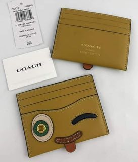 Coach Coachies Card Case With Winkie
