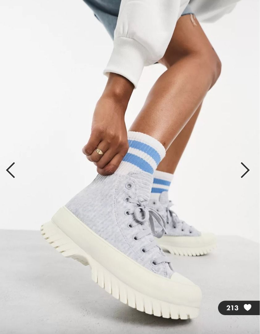 CONVERSE Blue Chuck Taylor All Star Lugged 2.0 Sneakers Women s