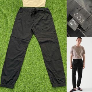 COS Relaxed Trousers (Black)