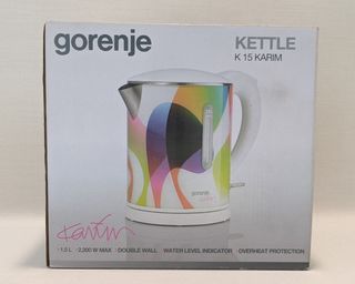 Double-walled electric kettle, 1.5L capacity