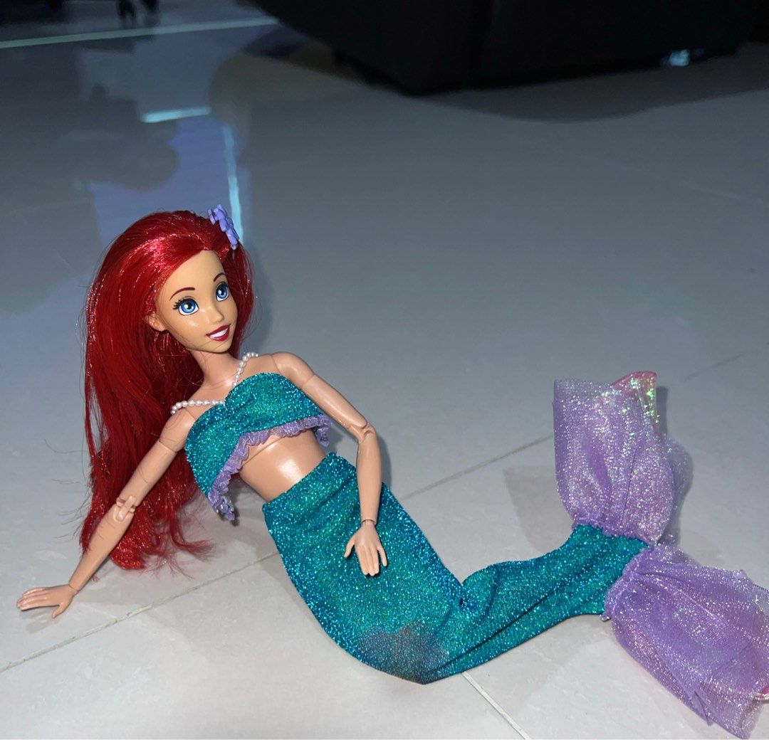 Disney Princess Ariel Made To Move X Licca Fashion Pack