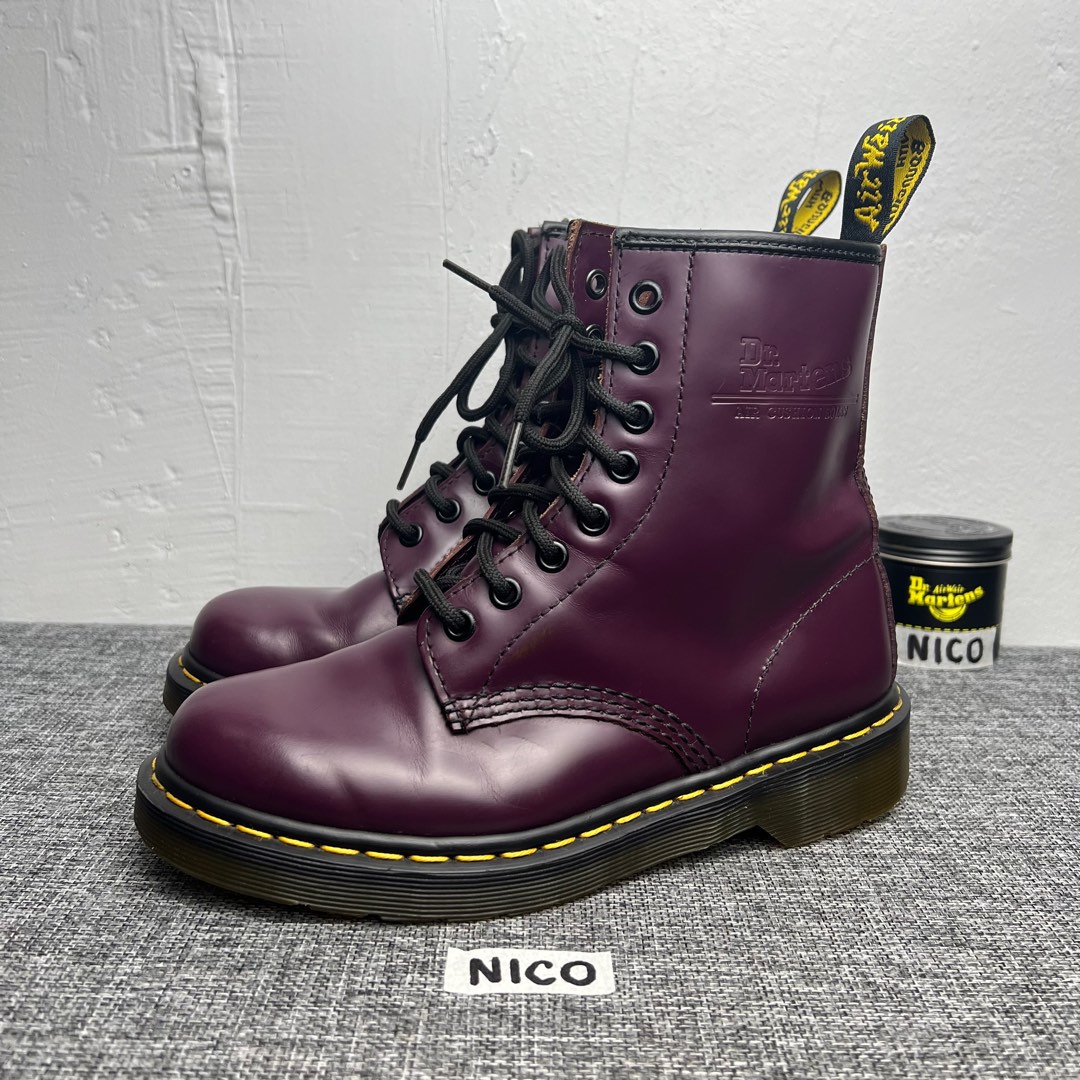 Women's 1460 smooth purple on sale
