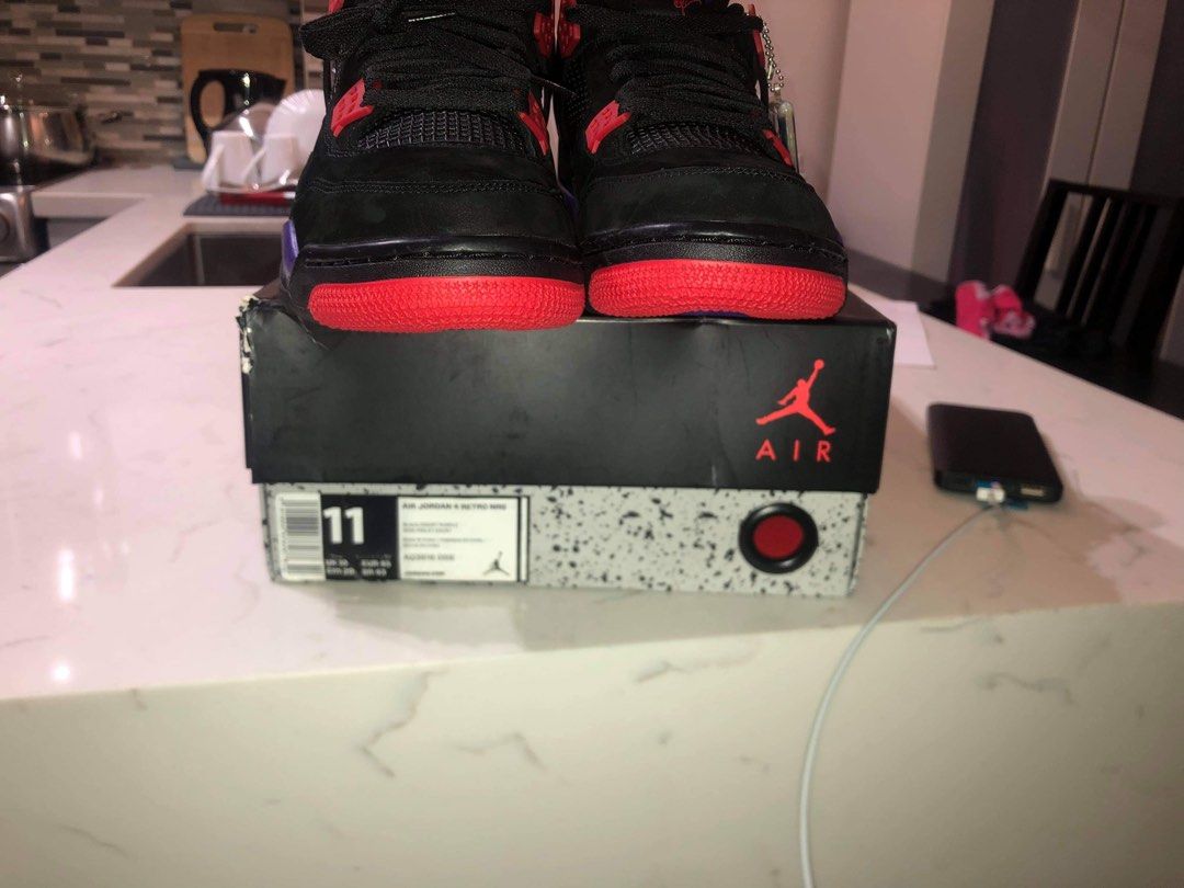 DS Jordan 4 OVO raptors size 11 men Men s Fashion Footwear on