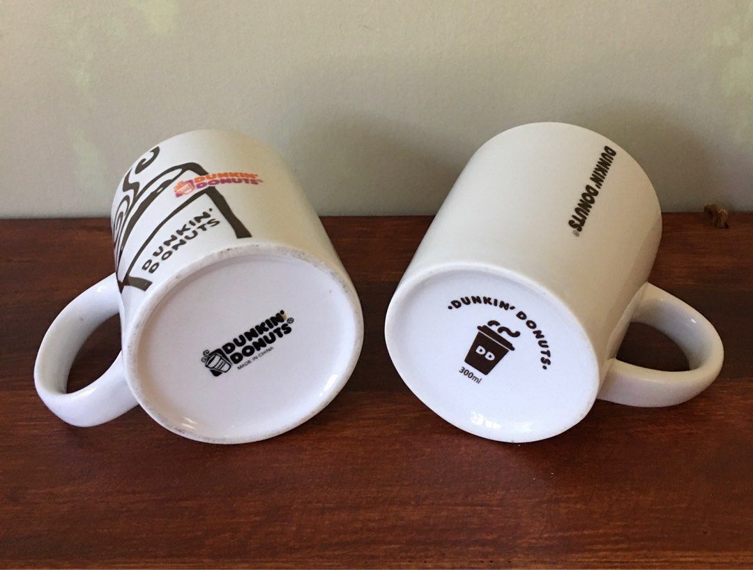 Dunkin Donuts Mugs (Category: Dinnerware & Cutlery) located in Tarlac. Submitted by greatfindstrlc (Listing ID 1286708093, Image 3). Description: Pair of DD mug, rarely have..
