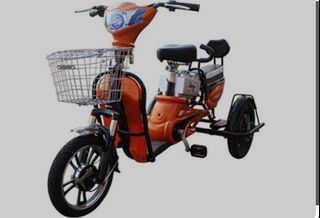 E-bike 3wheeler with pedal