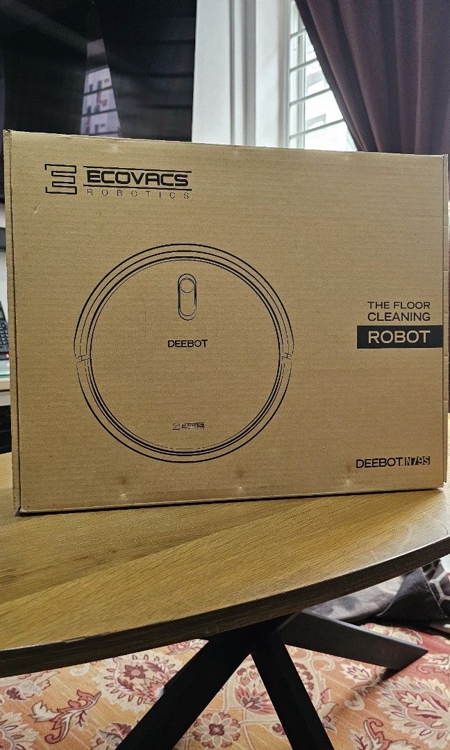 ECOVACS DEEBOT N79S Robot Vacuum Cleaner with Max Power Suction Alexa Connectivity App Controls Self Charging for Hard Surface Floors Thin