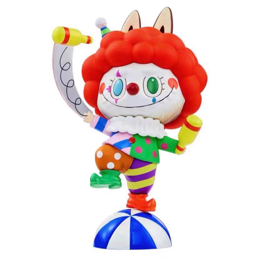 Pop Mart Labubu The Monsters Clown フィギュア EXCLUSIVE! POPMART] POPMART LABUBU THE MONSTERS CLOWN COLLECTOR'S