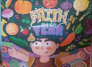 Faith over Fear Acrylic Paint