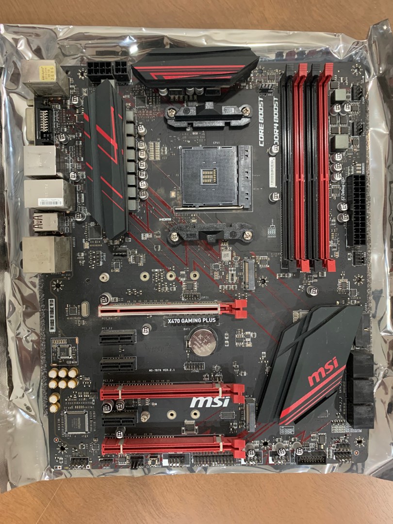 X470 gaming shop plus bios