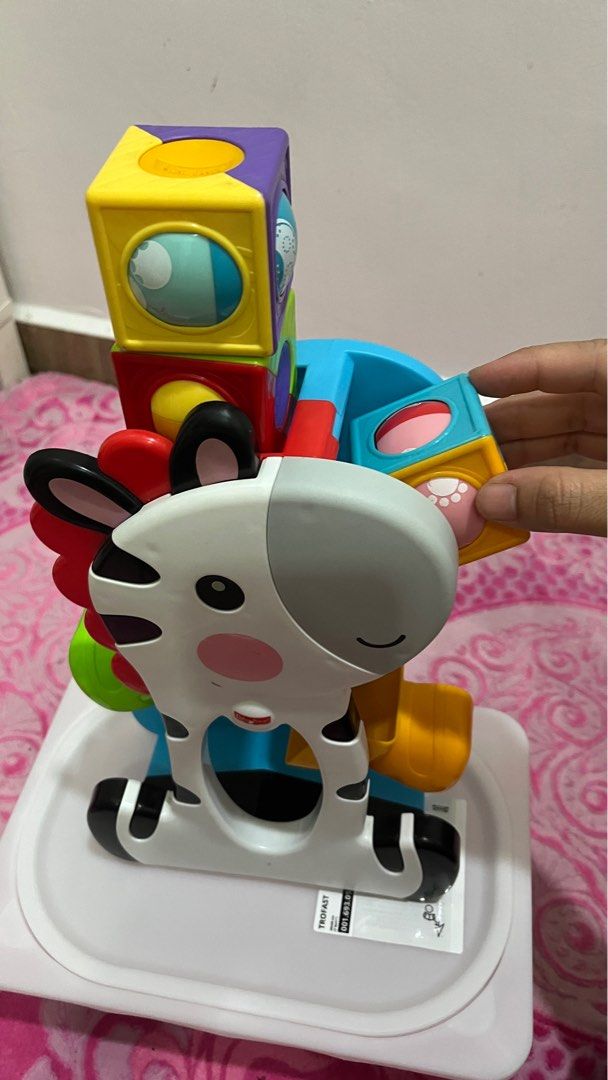 FISHER PRICE Roller Blocks Tumblin Zebra