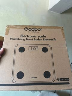 Gaabor Electronic Weighing Scale