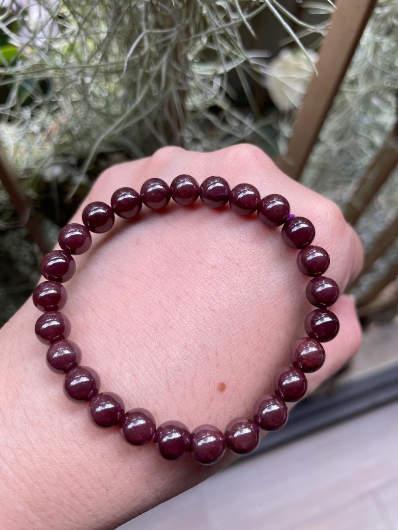 Garnet bracelet top