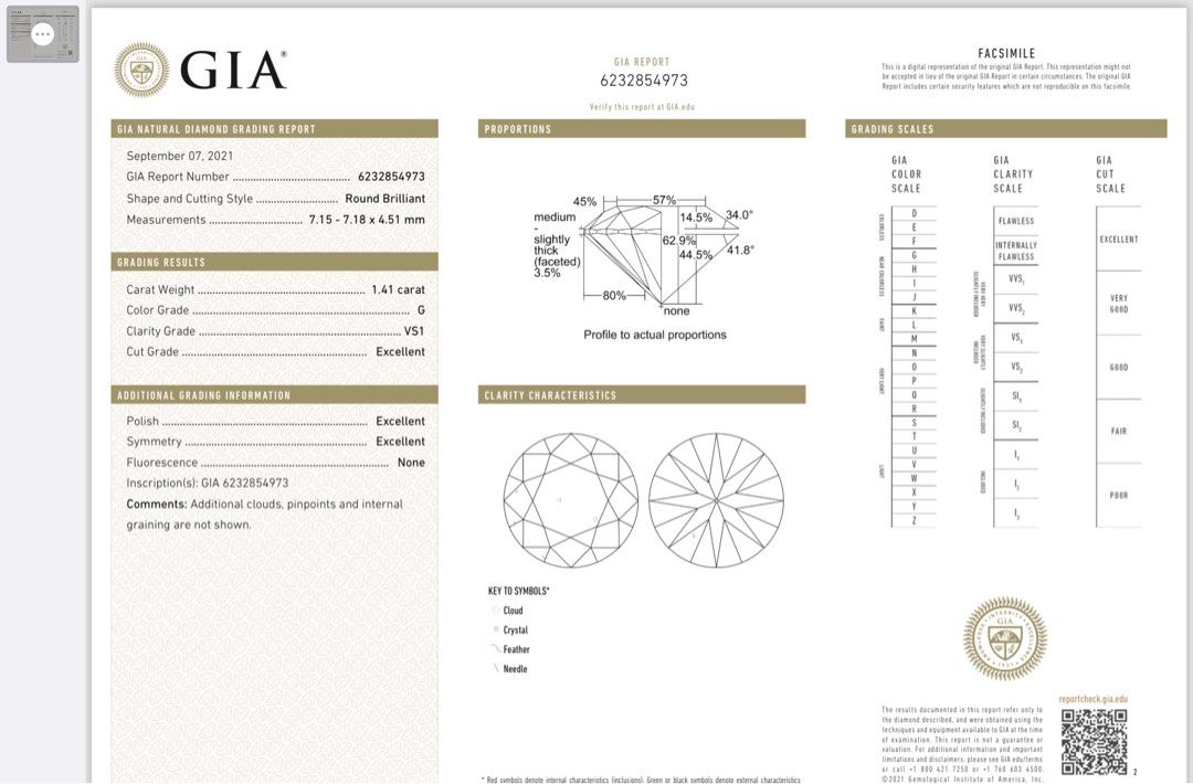 Gia natural new arrivals diamond