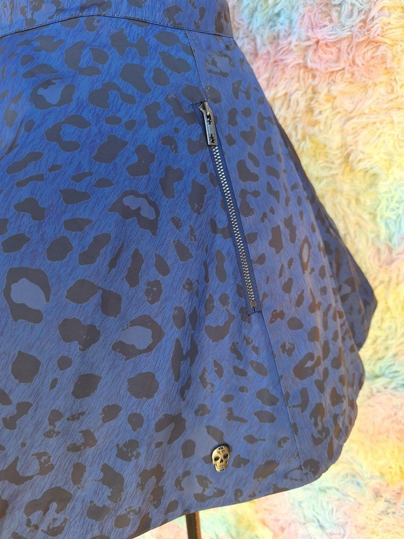 Goth Skull Skirt HARDY HARDY (Category: Skirts) located in Valenzuela. Submitted by ak4447 (Listing ID 1286768474, Image 2). Description: 🌷BLUE VIOLET SKIRT:HARDY HARDY 🪻WAIST:26” 🪻LENGTH:16” .
