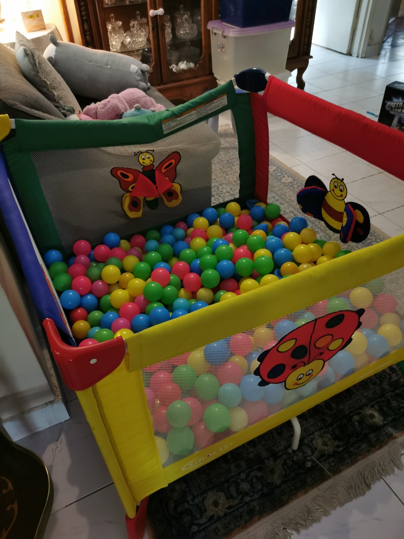 Pack n play ball pit on sale