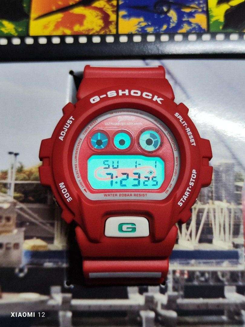 G Shock Dw 6900 fs Ultraman Ultra Seven 40th Anniversary Limited Rare Collaboration Kubrick 2007
