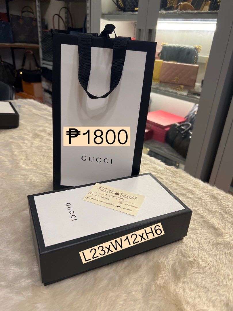 Gucci bag box for sale store