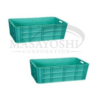 Half Plastic Crate | Class B | Green | Storaging
