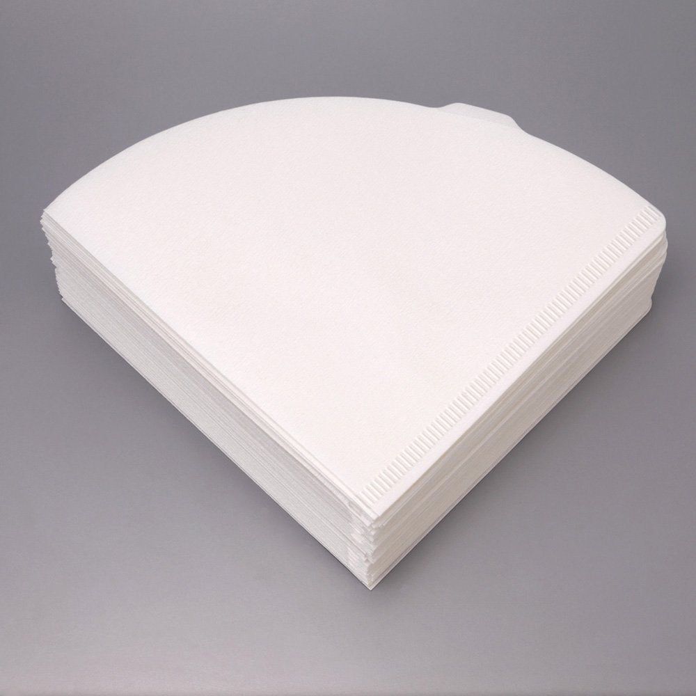 Hario V60 Coffee Paper Filter (Category: Coffee & Tea Tableware) located in Makati City. Submitted by aljacinto (Listing ID 1286710357, Image 2). Description: Brand: Hario Details: Hario V60 cone shaped disposable paper filters for pour-over brewers Each filter is for single time use Contains 100 disposable white size 01 paper filters Capacity of Size 01 is 1-2cups Designed in Japan to fit the cone shaped Size 01 dripper Rank: 10/10. brandnew Loc