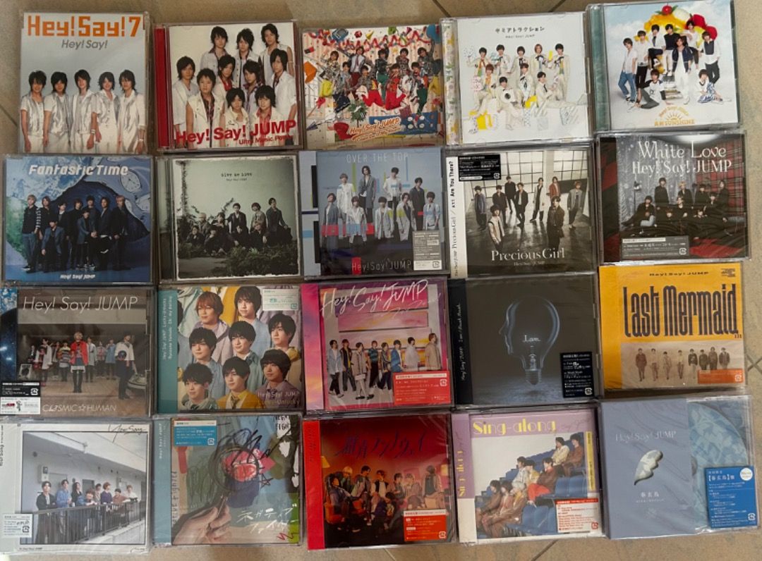 Hey Say Jump CD+專輯出清, 興趣及遊戲, 音樂、樂器& 配件, 音樂與媒體