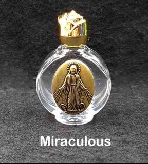 Holy Water Bottle 7cm - Our Lady of Miraculous Medal