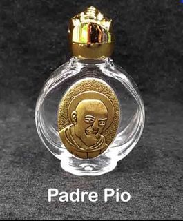 Holy Water Bottle 7cm - Padre Pio
