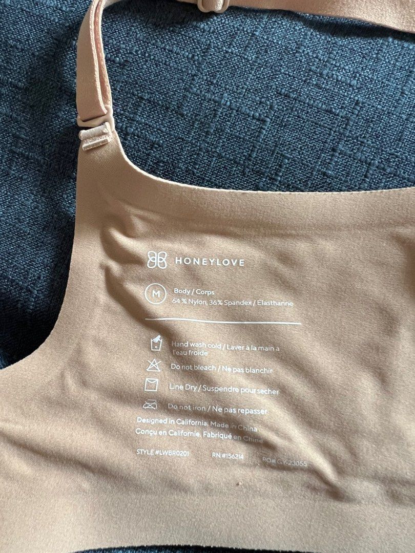 Honeylove Silhouette Bra (M) (Category: Undergarments & Loungewear) located in Manila. Submitted by cubbyhole525928 (Listing ID 1286669808, Image 3). Description: SRP 4100 Like new, bought wrong size Washed, no tag.