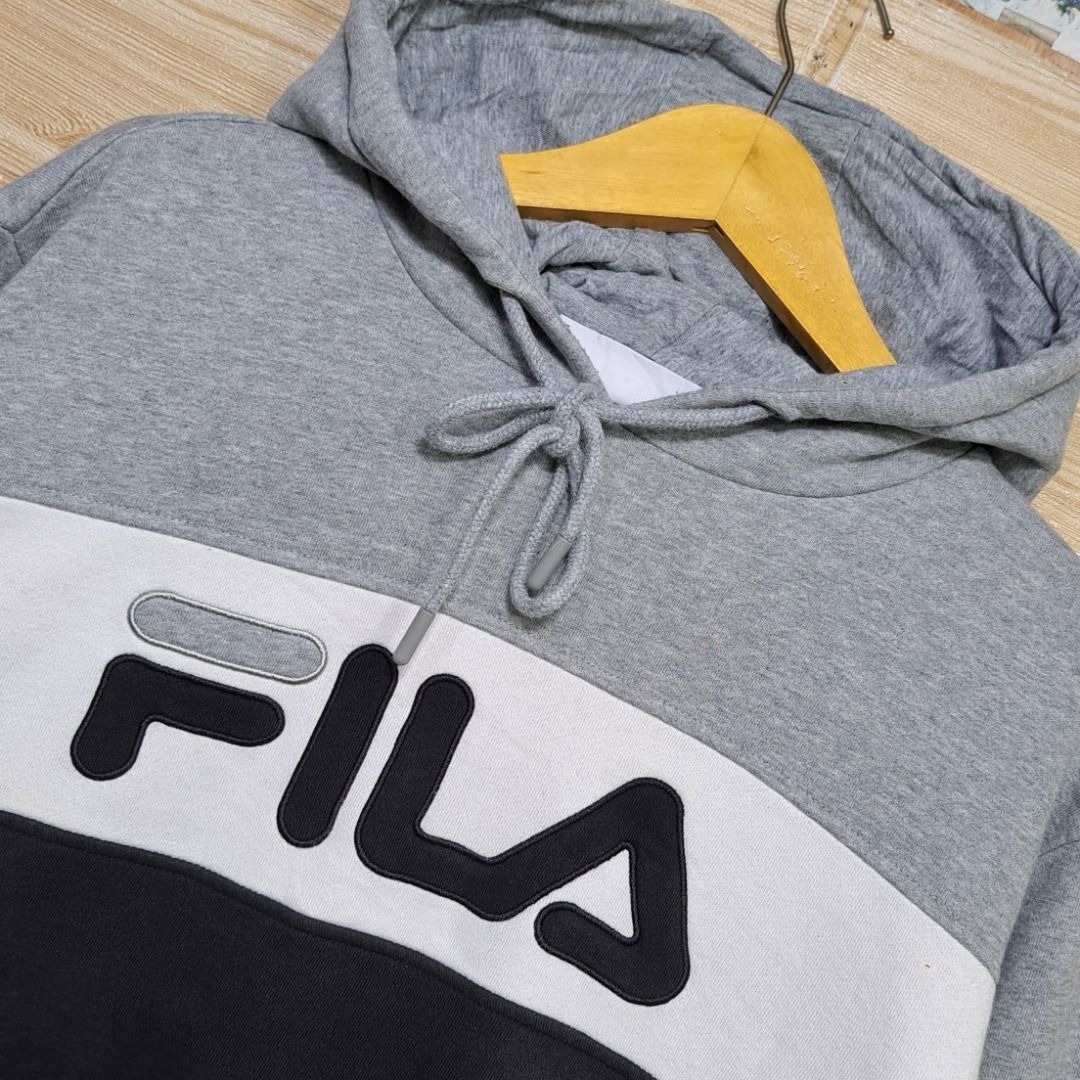Hoodie Fila 3 tone Color Size XL