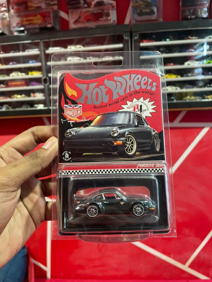 Hotwheels Red Line Club RLC Porsche 964 Magnus Walker, Hobbies