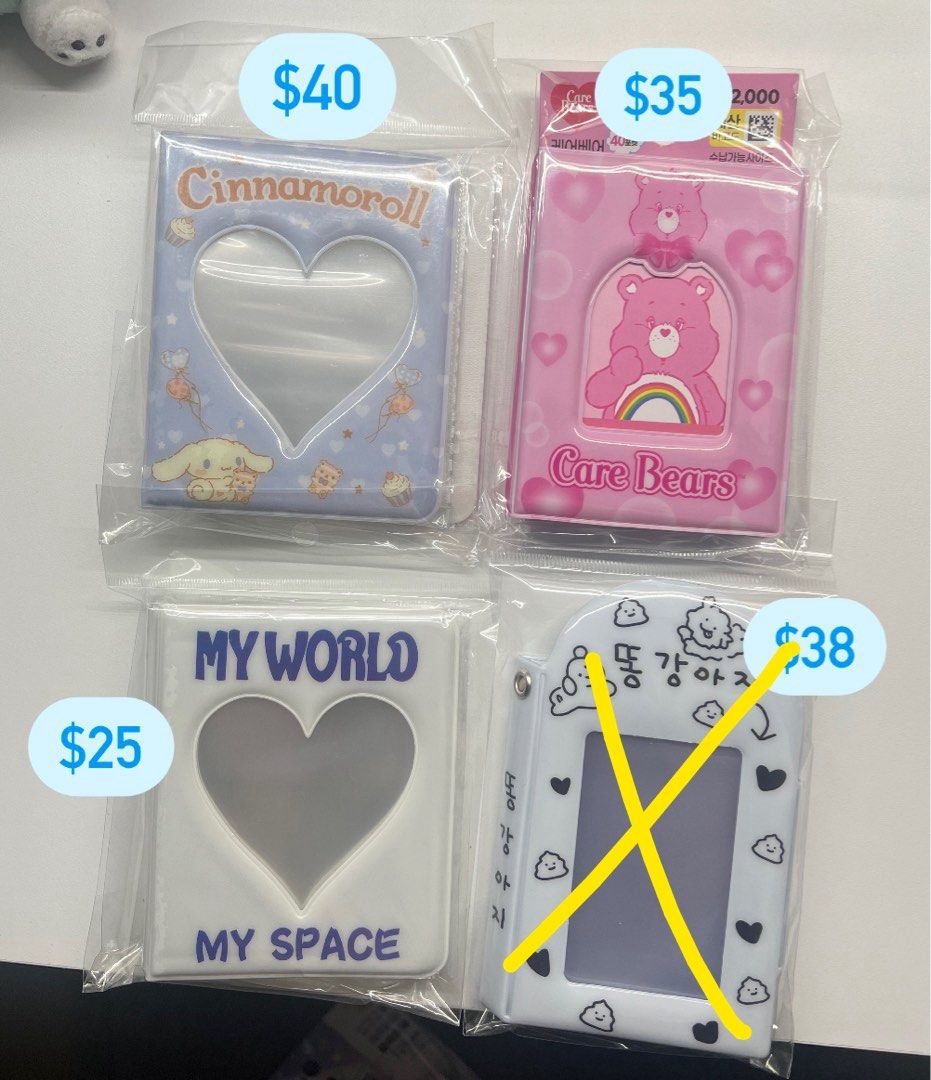 韓國小卡卡套/ID卡套/手機支架, 興趣及遊戲, 收藏品及紀念品, 韓流- Carousell