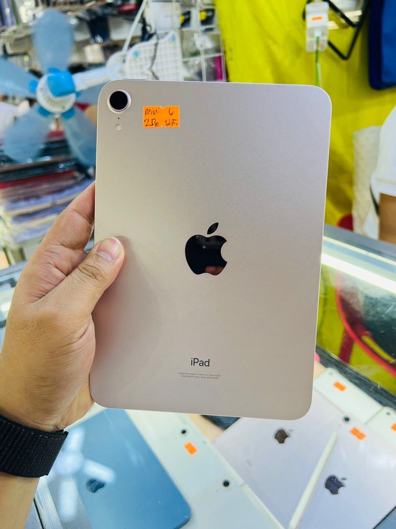 iPad Mini 6 256GB Wifi Only 100%smooth No issues (Category: iPad) located in San Juan City. Submitted by saabangadgetshop (Listing ID 1286641900, Image 2). Description: Onhand | Pre-owned iPad Mini 6 256GB Wifi Only NTC APPROVED NO HIDDEN ISSUES NO HISTORY OF REPAIR 100%Smooth TEST TO SAWA RESET ALL YOU WANT NOT REFURBISHED AUTHENTIC PHONE ALL WORKING 🆓Freebies ✅20w adaptor w/cable ✅Case ✅Tempered Mode of Payment : ⬇️ ▪️Cash ▪️Bank Transfer ▪️Gc