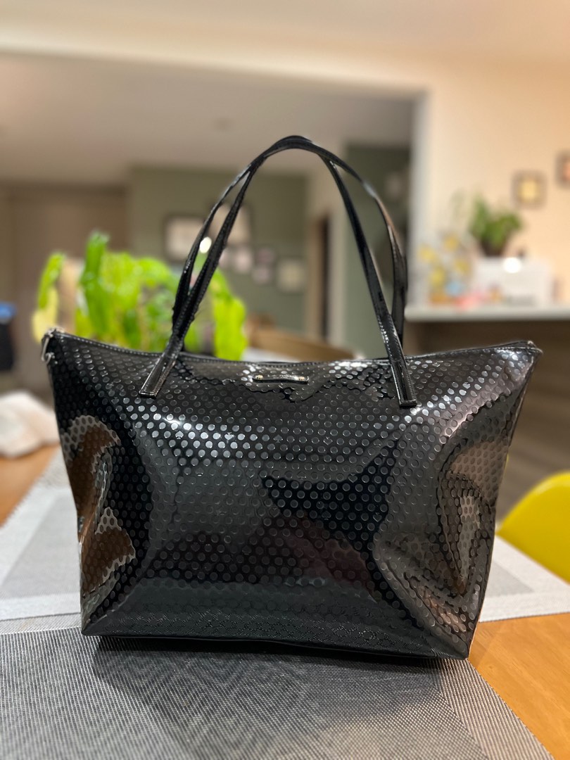 Kate spade vinyl 2025 tote