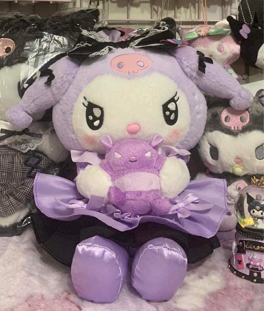 Kuromi Stuffes Toy, Hobbies & Toys, Toys & Games on Carousell