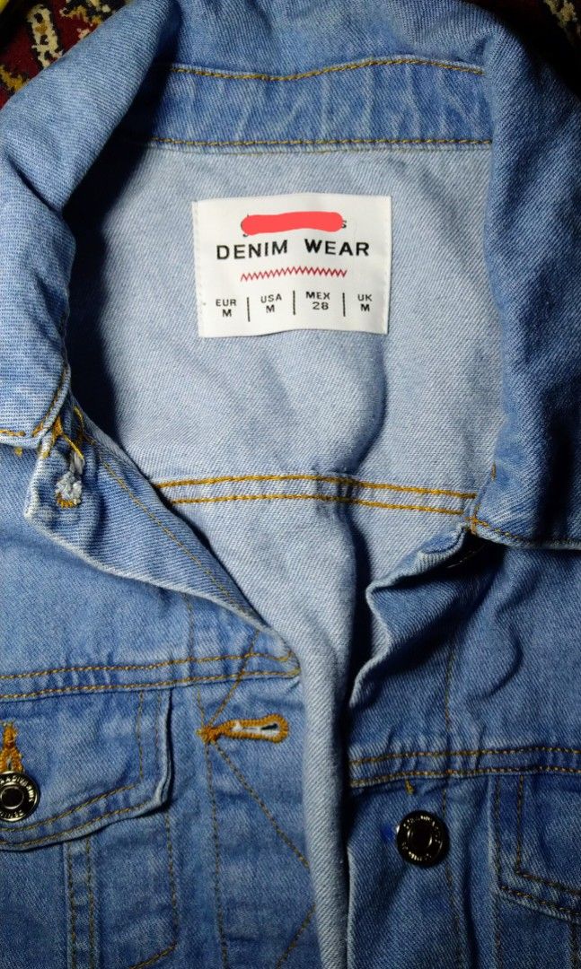 Fundu Women's Crew Neck Denim Cotton Blue Cute Three Quarter Sleeves Short  Jacket US 10 | Denim jacket women, Short jacket, Coats for women