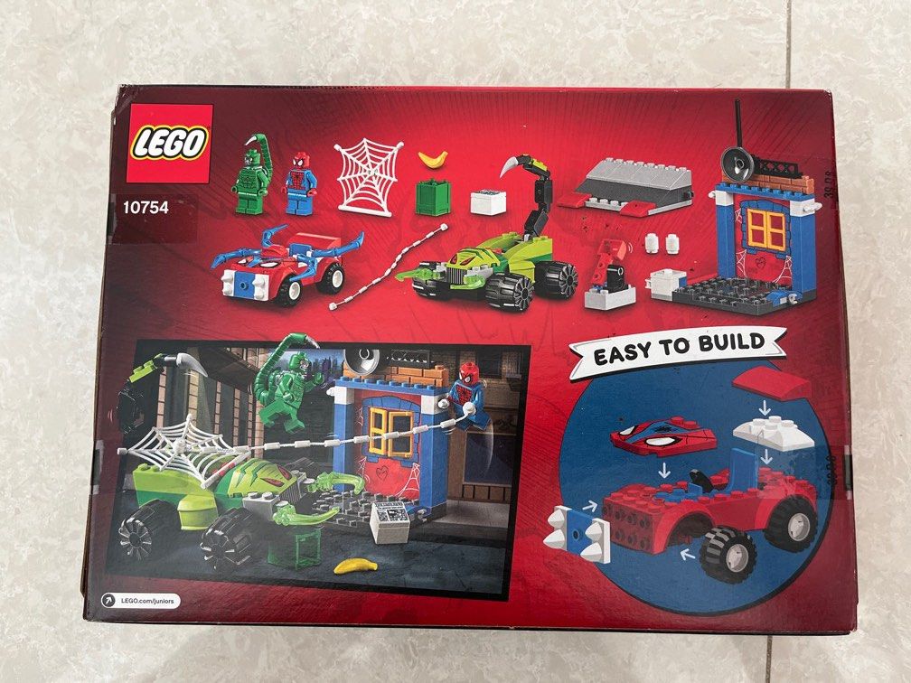 LEGO JUNIORS MARVEL 10754 Spider-Man Scorpion Street Showdown