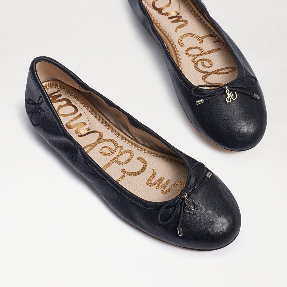 Sam edelman flats best sale black