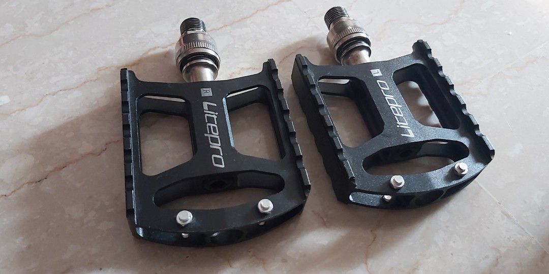 Litepro quick release pedal Sports Equipment Bicycles Parts