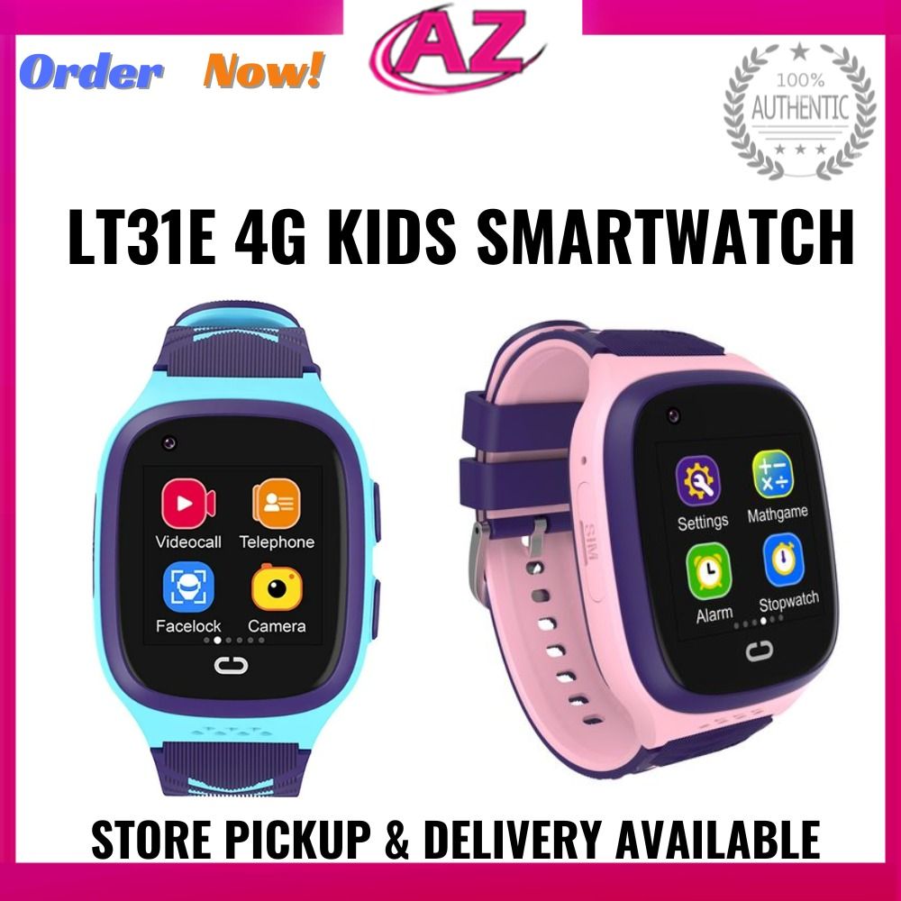 Lt31E Waterproof 4G SIM Card Smart Watch Kids with GPS Tracker