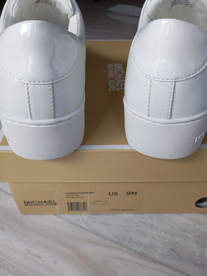 Michael kors cameron leather sneaker discount