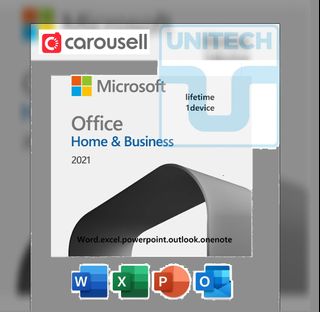 Microsoft office 2021 Word Excel PowerPoint Access OneNote OneDrive ...