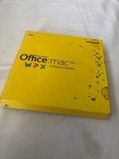Microsoft Office mac 2011 WPX  Home & Student   C2