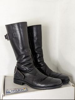 Miu Miu Long Engineer Leather Boots