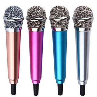 Mobile phone Karaoke microphone with sing bar mini microphone for computer smart