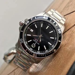 Movado 摩凡陀 男款 2600135 S800系列黑色不銹鋼石英手錶 40mm64197338676482110