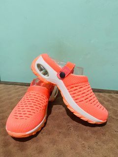 Neon Crocs-Inspired Clogs/Sandals