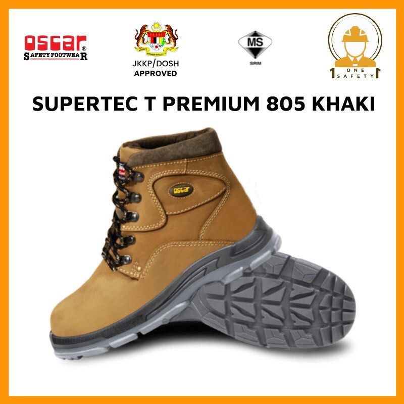 New Oscar Safety Shoes Premium 805 Men s Fashion Footwear Boots on Carousell